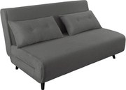 Fotoliu Pat SMART MULTIFUNCTION 140cm catifea raiata gri