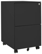 vidaXL Dulap dosare mobil, antracit, 39x45x67 cm, oțel