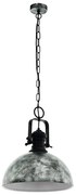 Eglo 79415 - Lustru suspendat pe lanț SADDINGTON 1xE27/60W/230V, gri