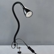 BKLICHT LED Lampa de masa SIRIUS neagra 5,5/60 cm