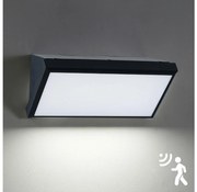 Aplică LED de exterior cu senzor Brilagi TRIANGLE LED/20W/230V IP65