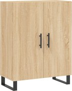 vidaXL Dulap, stejar sonoma, 69,5x34x90 cm, lemn compozit