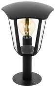 Eglo 98122 - Lampă exterior MONREALE 1xE27/60W/230V IP44 înălțime 335 negru