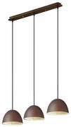Lustră pe cablu Ideal Lux FOLK 3xE27/60W/230V maro