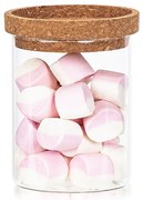 Recipient de sticlă pentru alimente cu capac 4Home Cork , 650 ml, 650 ml