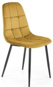 Scaun de masă KINDREL, 1 buc., galben
