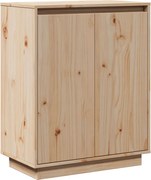 vidaXL Servantă, 60x34x75 cm, lemn masiv de pin