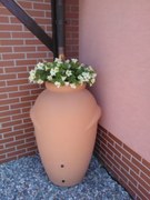 Bidon pentru apă de ploaie Garden Amfora teracotă