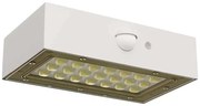 Proiector LED solar cu senzor de mișcare LED/3,7V 1200mAh 4000K IP65 alb