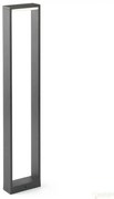 Stalp de exterior modern cu iluminat LED cu protectie IP54, H - 80 cm, ALP 74452