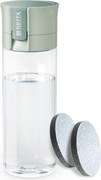 Sticlă filtrantă pentru apă Brita Fill & Go Vital, 600 ml, filtre MicroDisc, fără BPA, verde deschis