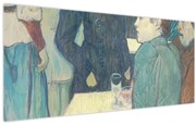 Tablou - Henri de Toulouse-Lautrec, A Corner of the Moulin de la Galette, reproducere (120x50 cm)