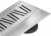 Mexen Flat M22 scurgere de linie 60 cm, inox - 1029060-15