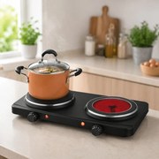 Plită electrică cu două arzătoare, 220 - 230 V