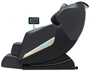 Fotoliu de masaj SULPICIUS, AI voce, Incalzire, Bluetooth, Display, Ecran tactil, Controler rapid cotiera, Zero Gravity, 2 Boxe, Moduri Automate, Suport Picioare extensibil, Piele PU Premium