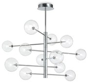 Candelabru design clasic EQUINOXE SP12 CROMO, D-124cm 200118