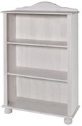 Bibliotecă albă din lemn de pin 77x116 cm Ella – Støraa