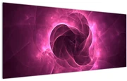 Tablou cu abstracțiune modernă în roz (120x50 cm)