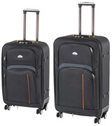 TraveLux Light IV set valize cu role negru