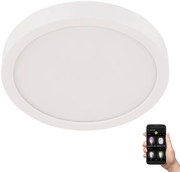 Eglo 30891 - Plafonieră LED pentru baie FUEVA LED/20,5W/230V IP44 albă