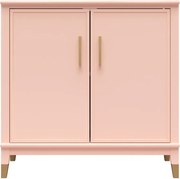 Dulap roz 86x85x41 cm Westerleigh – CosmoLiving by Cosmopolitan