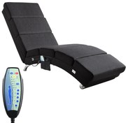 Deuba Fotoliu London cu functie de masaj si incalzire - antracit