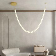 Lustra LED suspendata, deosebita design lux PERLA