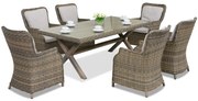 Mobilier terasă exclusiv London Garden Point cappuccino
