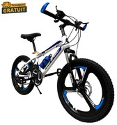 Bicicleta pentru Copii New Speed 20 inch, 21 Viteze, Frane pe Disc, Roti Magneziu, NS03