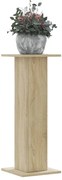 vidaXL Suporturi de plante 2 buc. sonoma 30x30x80 cm lemn prelucrat
