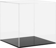 vidaXL Cutie de prezentare, transparent, 30x30x30 cm, acril