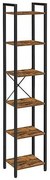 Raft maro TAYLOR cu structura neagra, 6 rafturi
