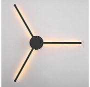 Aplică LED Brilagi LUGO TRE LED/14W/230V negru