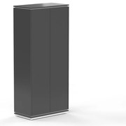 Dulap înalt Creator 83,2 x 44,5 x 185,9 cm, alb / antracit