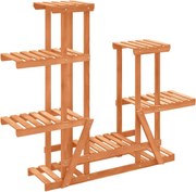 vidaXL Suport pentru flori, 95 x 25 x 96 cm, lemn masiv de brad