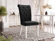 Scaun sufragerie Piewota (Negru + Alb) . 1103508