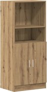 vidaXL Dulap de bucătărie stejar artizanal 57x41,5x131,5 cm lemn