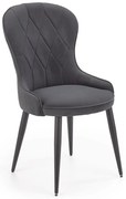 Scaun de bucaterie Rilla, gri/negru