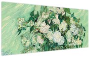 Tablou - Vincent van Gogh, Roses, reproducere (120x50 cm)
