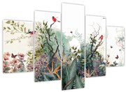 Tablou - Peisaj natural, acvariu (150x105 cm)