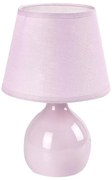 Rabalux 74078 - Lampă de masă INGRID 1xE14/40W/230V roz