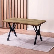 Masă de bucătărie Barton Nuc din MDF