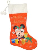 Cizmulita pentru cadouri First Christmas Mickey