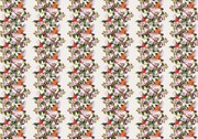 Fototapet - Păsări cu flori (254x184 cm)