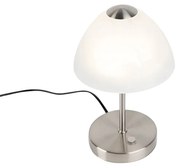 Lampă de masă design oțel reglabilă incl. LED - Joya