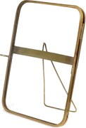 Ramă foto aurie cu picior de susținere din metal 14x18 cm – Rex London