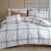 Lenjerie de pat din bumbac BedTex Quatre alb , 140x 220 cm, 70 x 90 cm, 140 x 220 cm, 70 x 90 cm