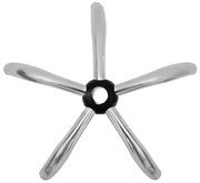 Baza stea metalica pentru scaune de bioru D640