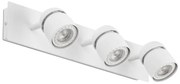 Aplica cu 3 spoturi directionabile design minimalist COCO alba