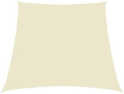 vidaXL Parasolar, crem, 3/5x4 m, țesătură oxford, trapez